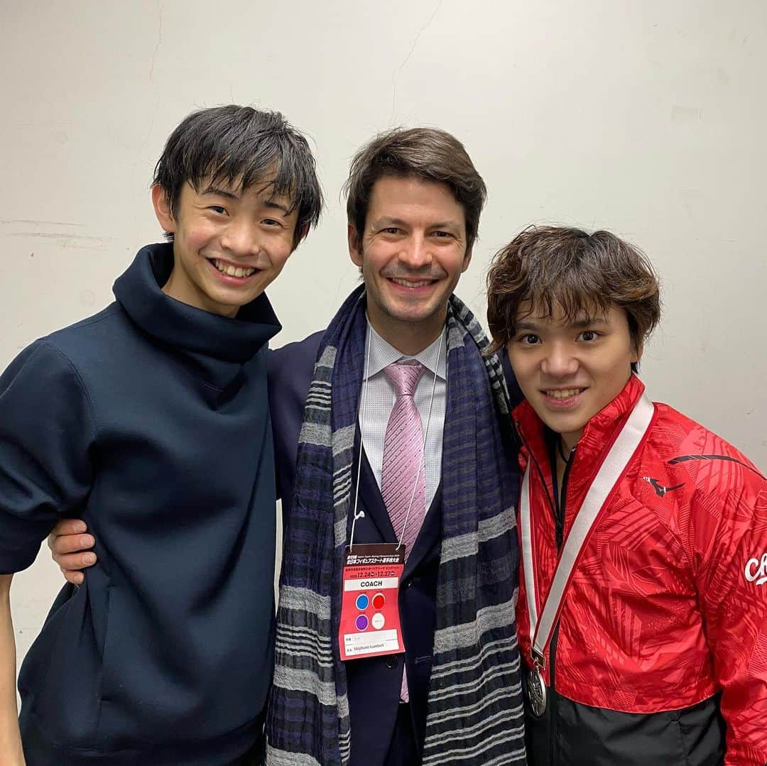 のインスタグラム：「Congrats on your success at Nationals, boys! You can be proud!」