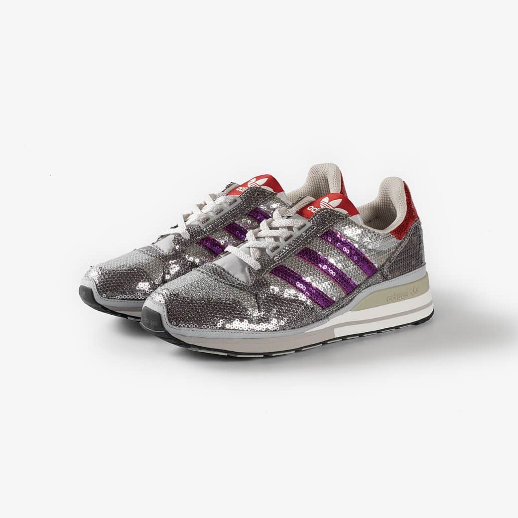 KICKS LAB. [ Tokyo/Japan ]のインスタグラム：「adidas l "ZX 500 W" Clear Grey/Shock Purple/College Red l Available in Store and Online Store. #KICKSLAB #キックスラボ」