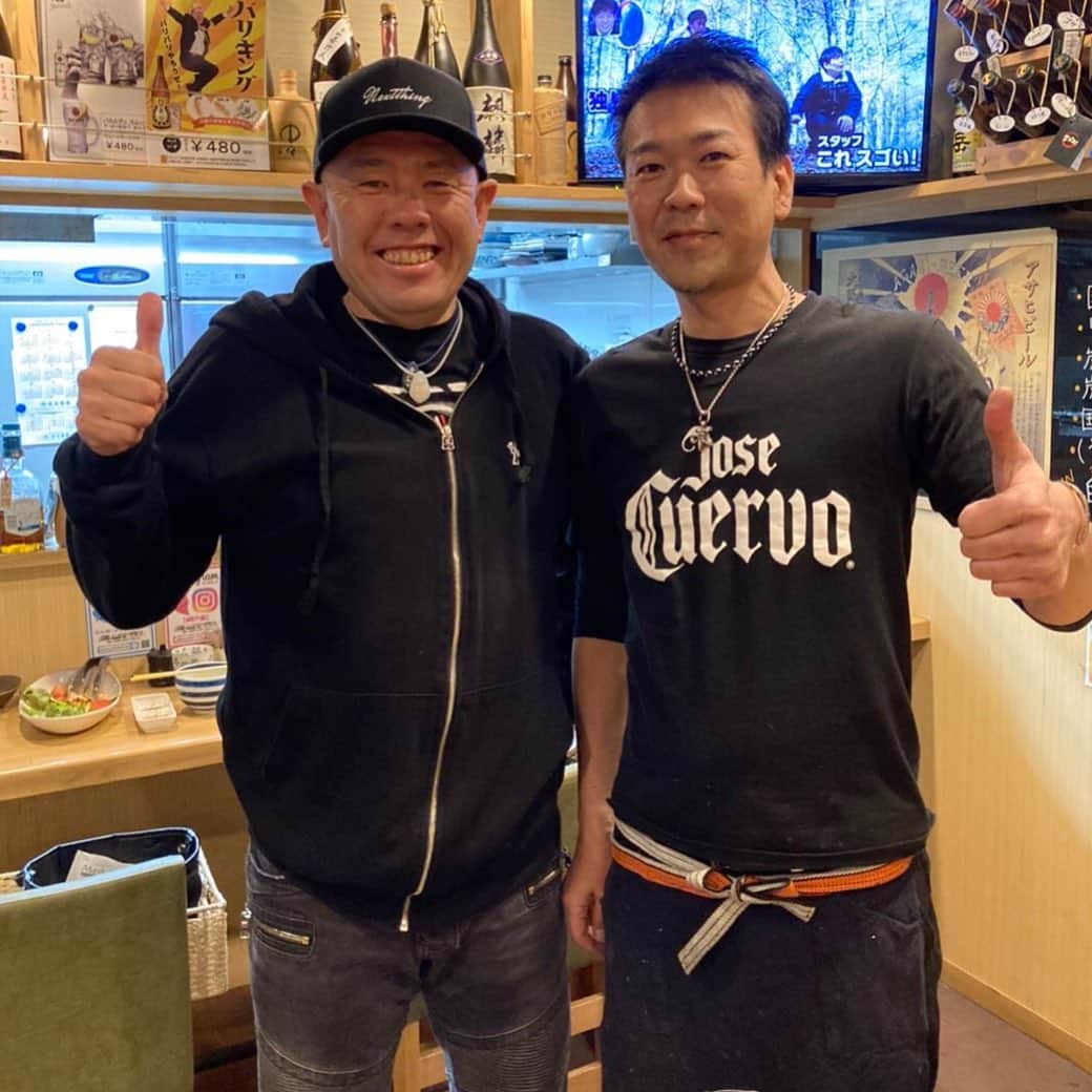 小田幸平のインスタグラム：「今日は同期入団の中村さんの店に行って来ました。九州料理　時乃屋（都筑区北山田）最高に美味しかった❗️是非是非行って下さい❗️テイクアウトもできるみたいです❗️#読売ジャイアンツ#中村善之#時乃屋#はげch#九州料理#三菱重工west#美味しかった」