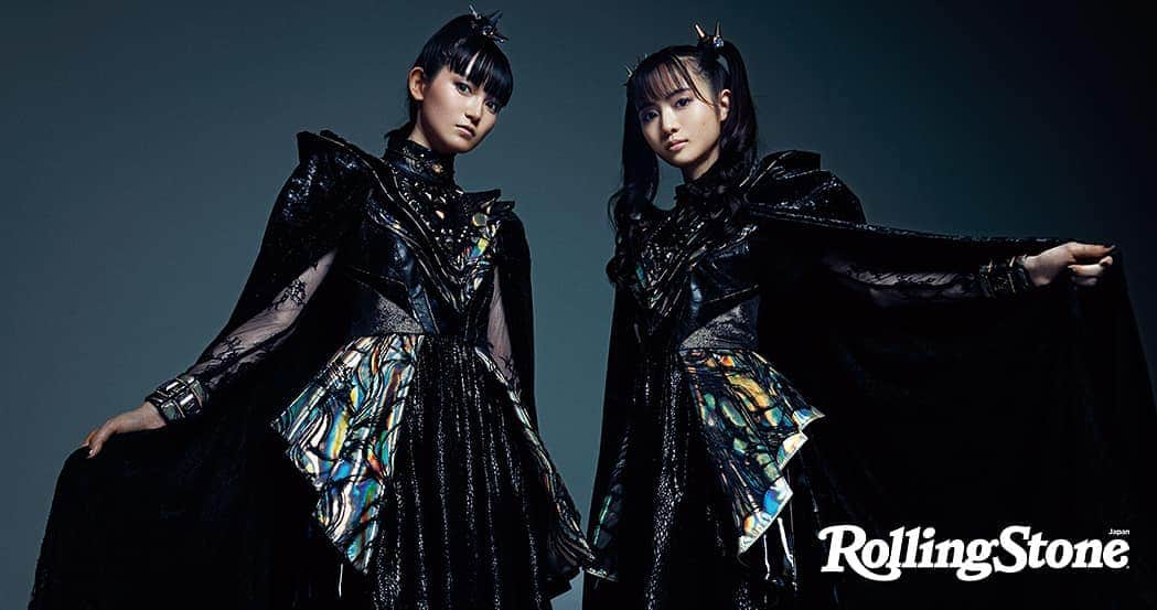 のインスタグラム：「#BABYMETAL #10BMY #RollingStoneJapan」
