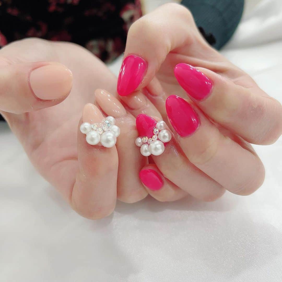 のインスタグラム：「☆ nail change 2020年ラストネイル💅💕 . #suainail」