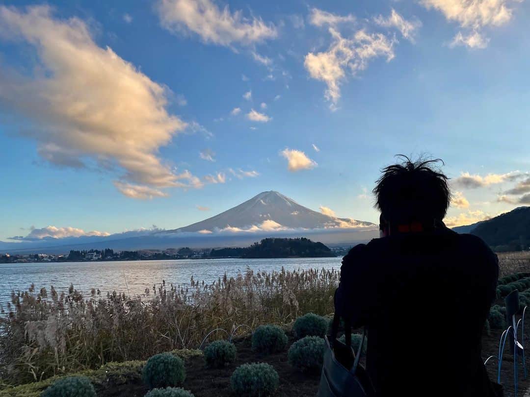 石松大晟のインスタグラム：「Mt.Fuji🏔🏔🏔  #富士山 #写真見返すの楽しい」