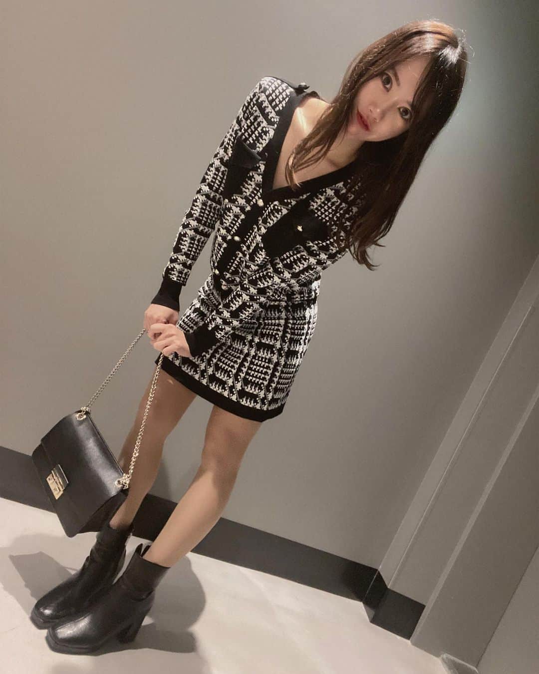 Hina2221さんのインスタグラム写真 Hina2221instagram おでかけ 今日はセットアップコーデ Viviancollection Vivian公式アンバサダー Vivianコーデ aw Zozotown ゾゾタウン 冬ファッション 冬コーデ 冬靴 プチプラコーデ プチプラ