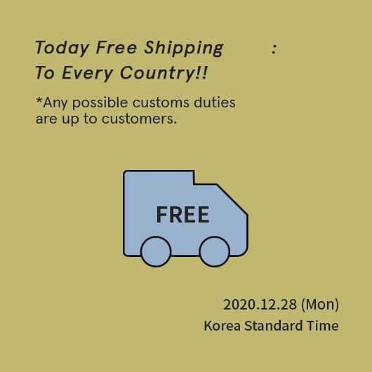 3CE Official Instagramさんのインスタグラム写真 - (3CE Official InstagramInstagram)「#FreeShippingEvent🚚 12월 28일 월요일, 오늘 단 하루 어떤 제품을 구매해도 배송비가 0원💞 - TODAY FREE SHIPPING TO EVERY COUNTRY! 2020. 12. 28. (Mon)(*Korea Standard Time) ※ Any possible customs duties are up to customers - www.stylenanda.com en.stylenanda.com jp.stylenanda.com cn.stylenanda.com tw.stylenanda.com #3ce #stylenanda #worldwidefreeshipping #freeshipping」12月28日 0時00分 - 3ce_official