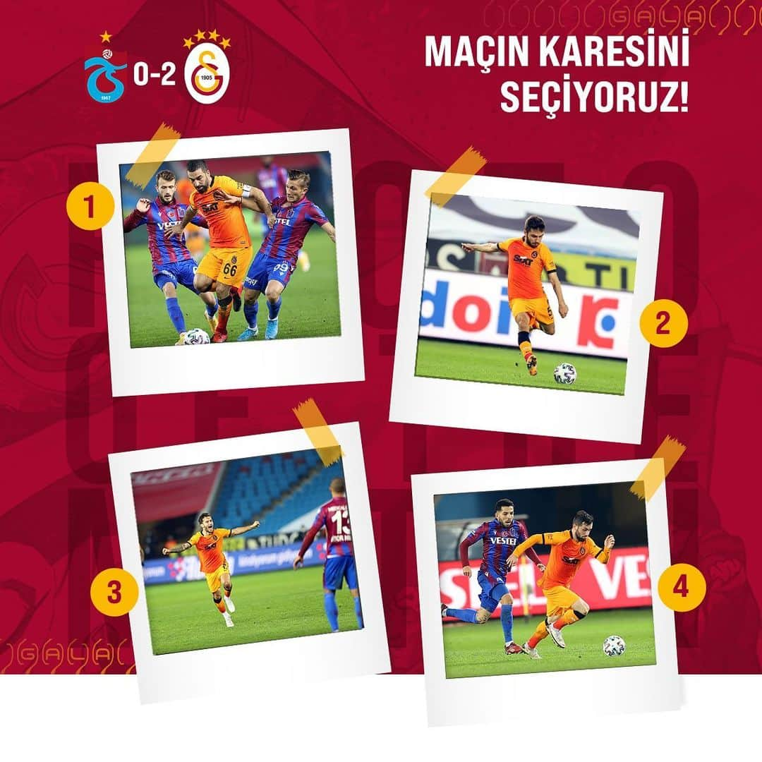 ガラタサライSKさんのインスタグラム写真 - (ガラタサライSKInstagram)「📸 Trabzonspor - #Galatasaray karşılaşmasının karesi sizce hangisi? ❓🤔  #TSvGS」12月28日 0時03分 - galatasaray