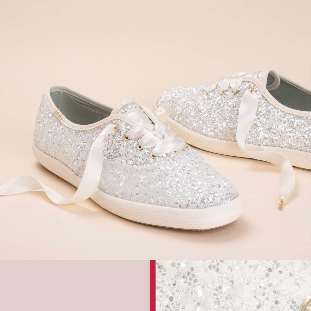 Kedsのインスタグラム：「Special, sparkly, oh-so comfy. Everything a New Year's Eve shoe should be. Tap to shop.」