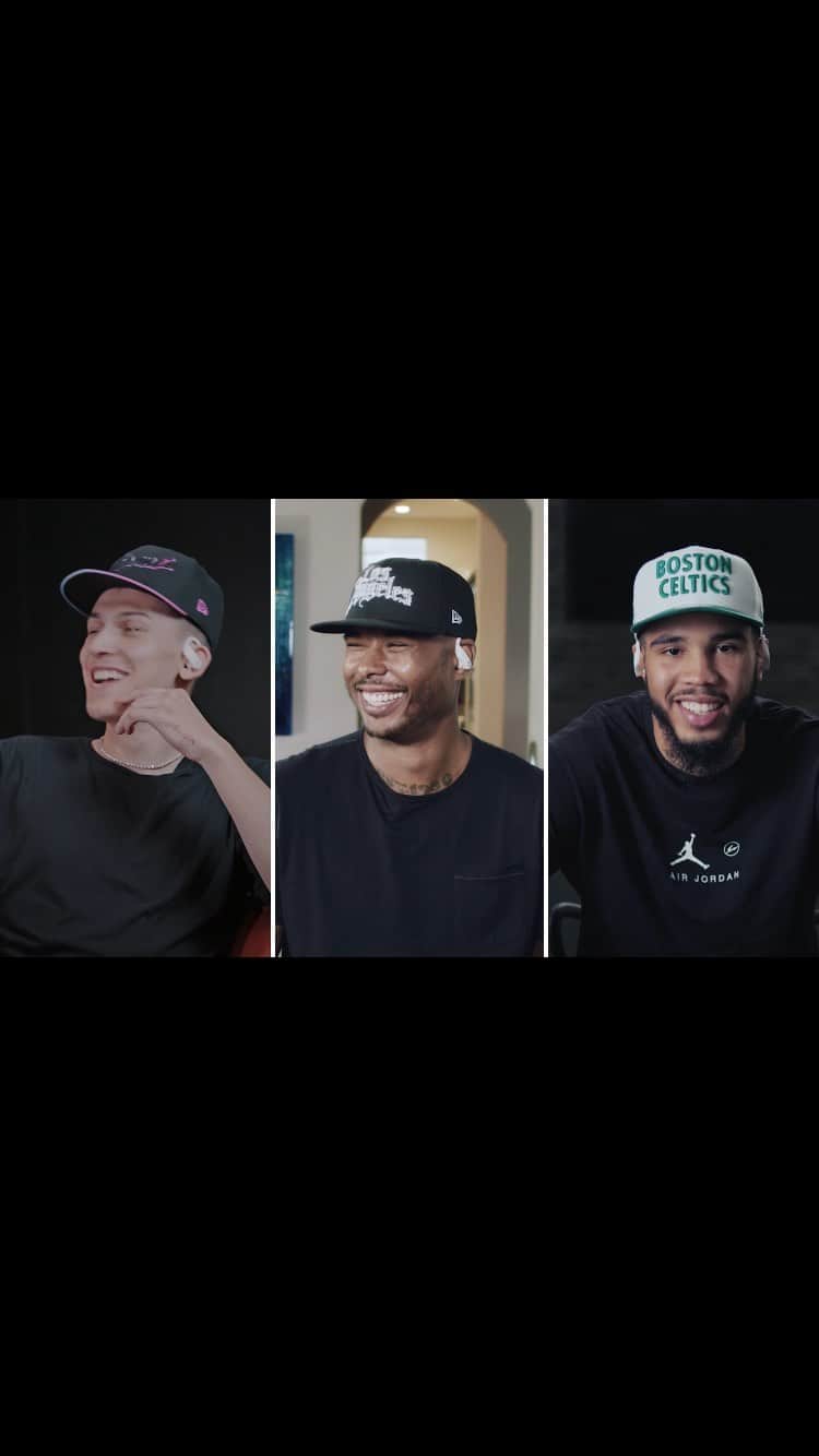 ニューエラ・キャップのインスタグラム：「In the final episode of City Ties: New Era x NBA City Edition, Q Richardson (@qrich) talks to Jayson Tatum (@jaytatum0) and Tyler Herro (@nolimitherro) about the experience of playing in the NBA Bubble and how they’re getting ready to hoop again.」