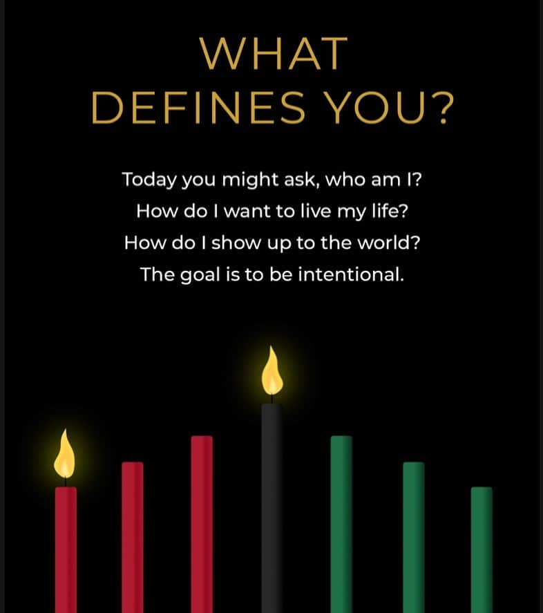 ショーンジョンのインスタグラム：「Kwanzaa Day2: Kujichagulia (Self-determination)」