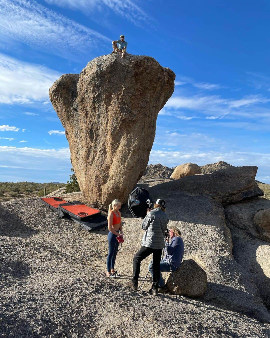 シエラ・ブレア・コイルのインスタグラム：「Sorry none of these are climbing shots...but Arizona, you are too amazing. 😍」