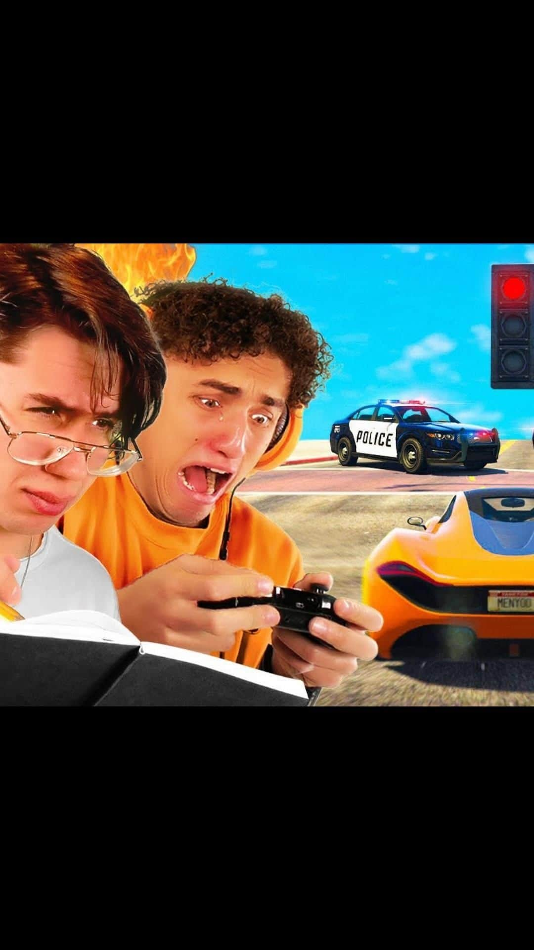 Kwebbelkopのインスタグラム：「Playing GTA 5 With A Real Driving Instructor  #insane #gta5 #gta #drivinginstructor #gaming #kwebbelkop」