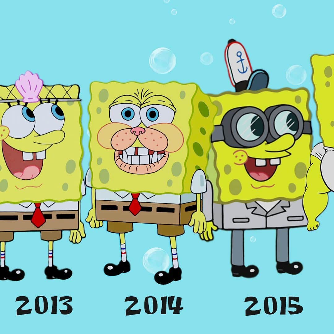 スポンジボブさんのインスタグラム写真 - (スポンジボブInstagram)「SpongeBob recap before 2021 kicks off」12月28日 5時32分 - spongebob