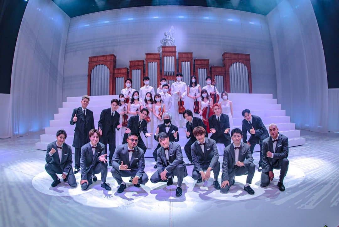 KEISEIのインスタグラム：「GENERATIONS LIVE×ONLINE 2020"BALLAD BEST" ～ORCHESTRA LIVE～ 貴重な経験させていただきました🤗 GENERATIONSはじめ全ての皆さんに感謝です😊  ありがとうございました😊  @generations_official  @deep_squad_official」