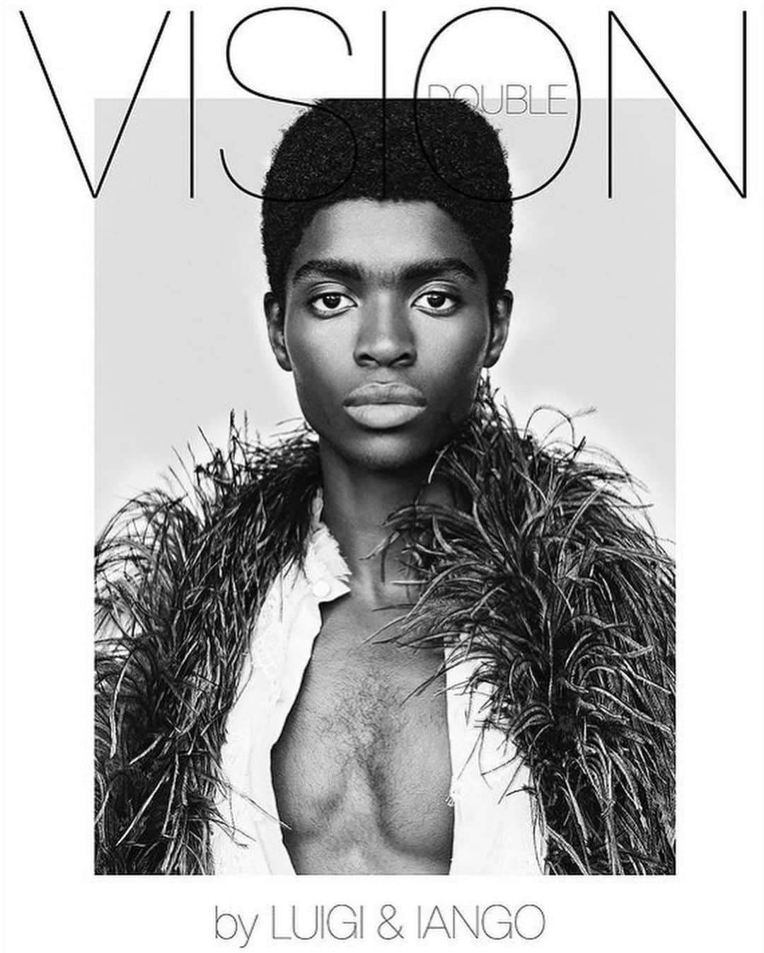 IMG Modelsさんのインスタグラム写真 - (IMG ModelsInstagram)「Ultra-Vision. 👁 @damianhurley1 @zhengnes @jamescturlington + @altonmason cover Double Vision. #📷 @luigiandiango #⭐️ #IMGstars」12月28日 9時16分 - imgmodels