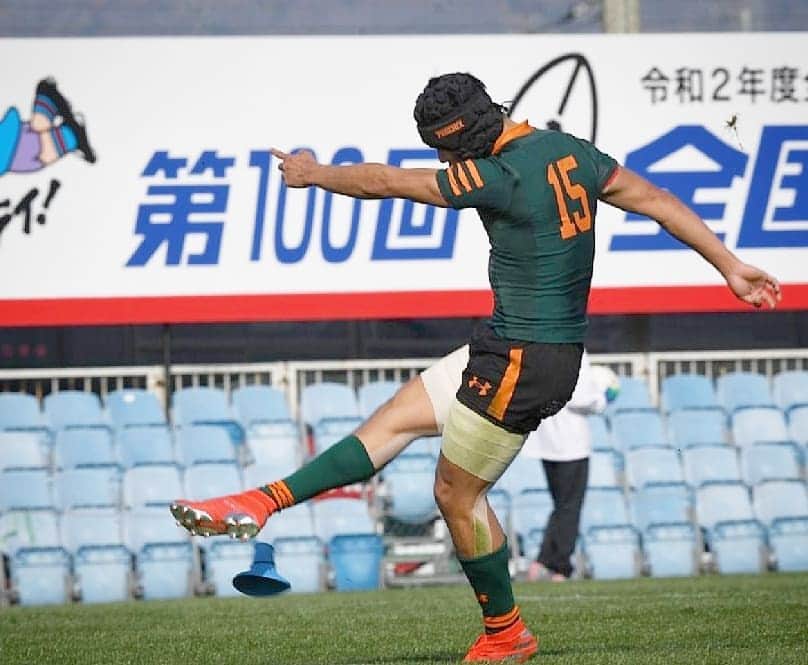 J SPORTSのインスタグラム：「【大会初日の振り返り】 #東福岡（福岡第1）55-0 #長崎南山（九州ブロック・長崎）  優勝候補の一角、東福岡が完封勝ち ゴールを決めるFB坂本選手（3年） FWだがスピードもあるNO8茨木選手（2年）  ★#花園　全62試合 生中継＆LIVE配信！ #ラグビー #高校ラグビー」