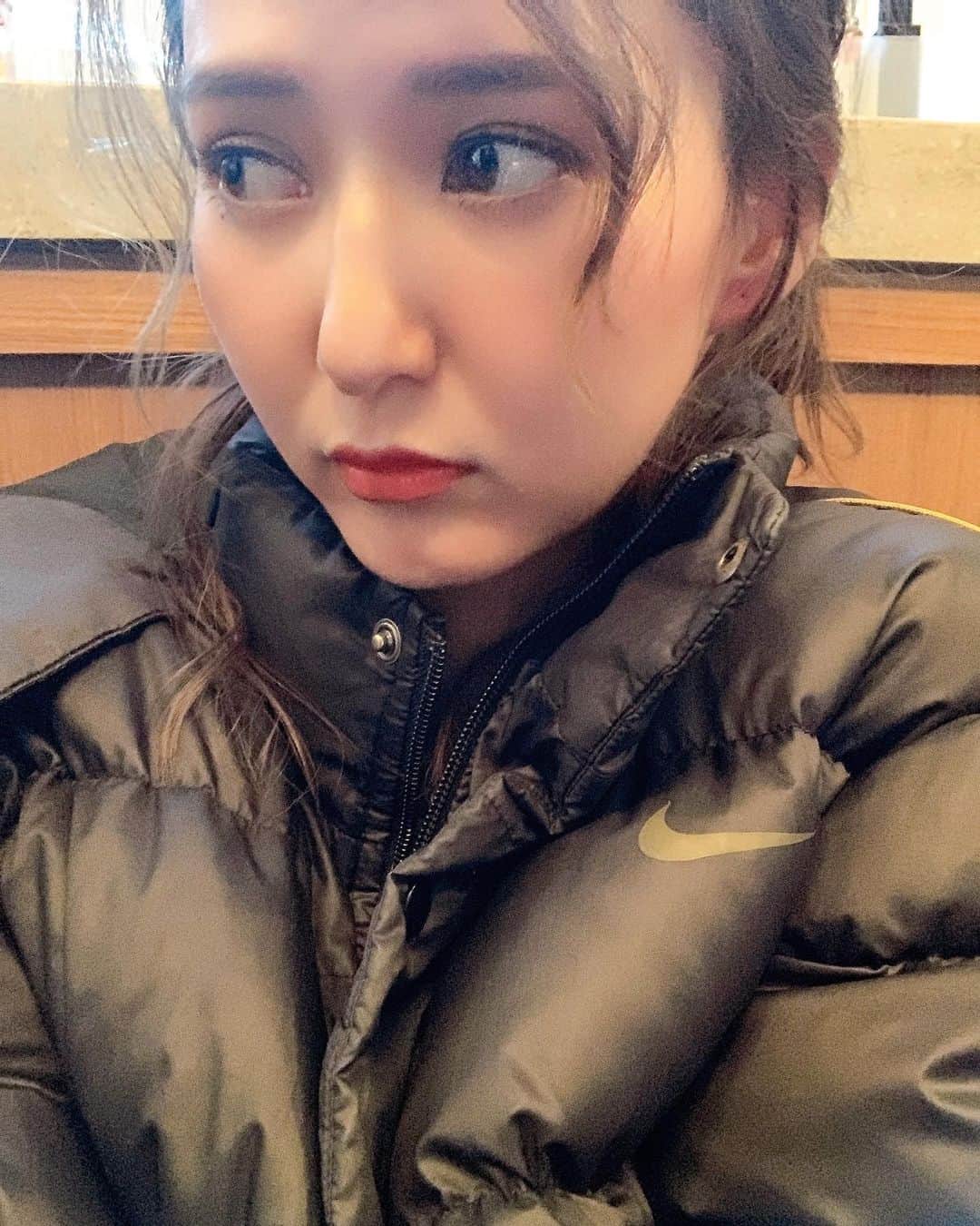 美優さんのインスタグラム写真 - (美優Instagram)「さむいさむいさむい。﻿ ﻿ ロケジャン、私服でも着ていたいくらい寒い⛄️﻿」12月28日 10時29分 - miyu11_20