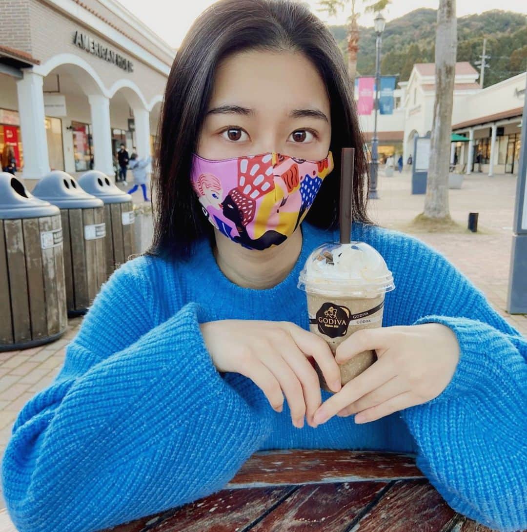 西山なずなのインスタグラム：「😚😚」