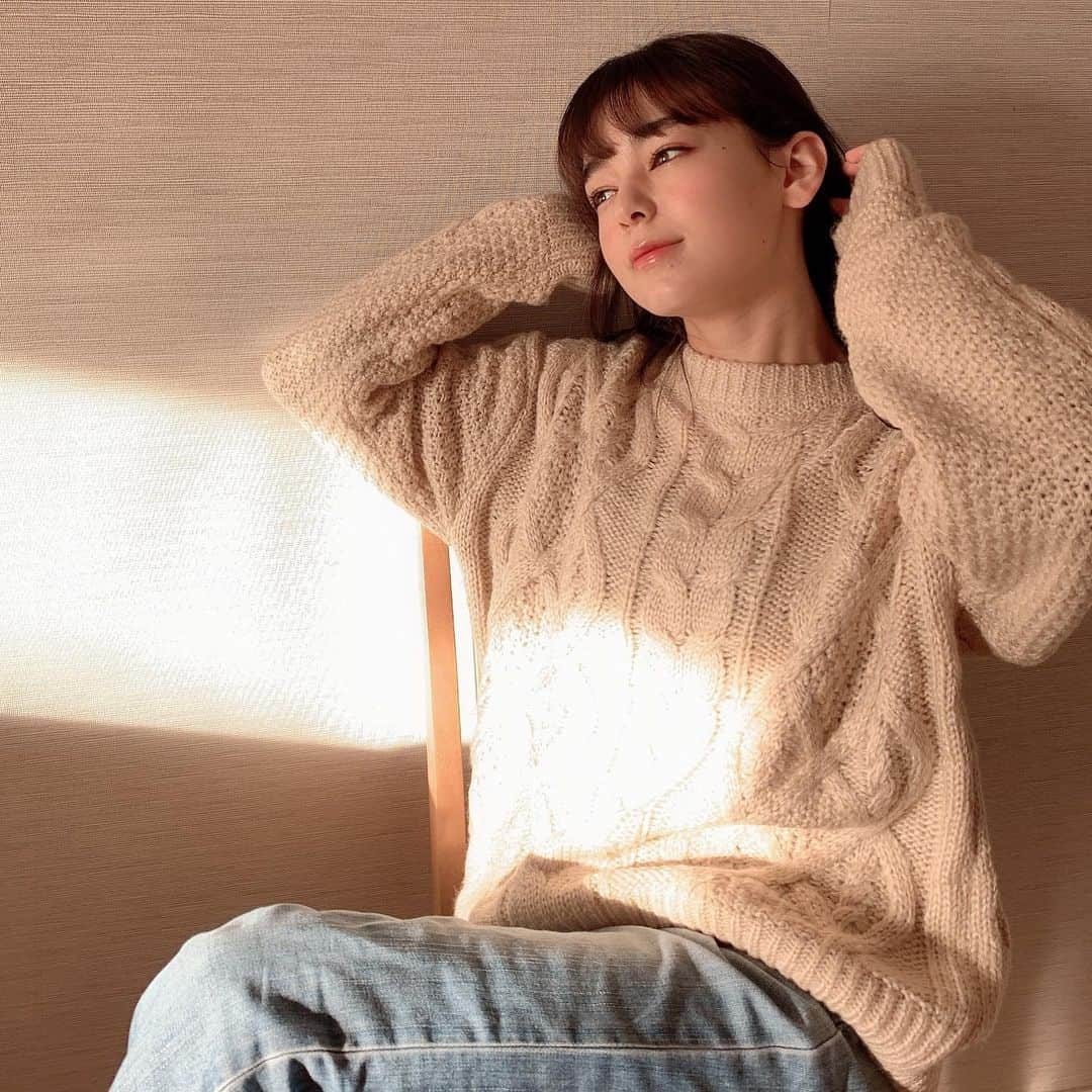 世良マリカさんのインスタグラム写真 - (世良マリカInstagram)「🧶♡ 最近冬にしてはあったかいよね❄️」12月28日 21時47分 - seramali_jsmn