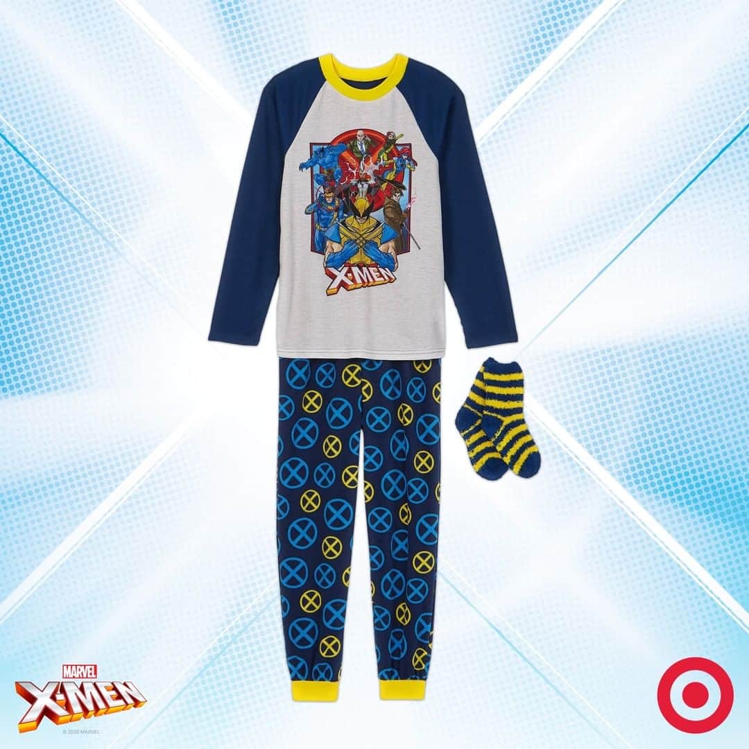Marvel Entertainmentさんのインスタグラム写真 - (Marvel EntertainmentInstagram)「❌ Evolve your pajama sets with this X-Men eXclusive, available only at @target!」12月28日 22時00分 - marvel