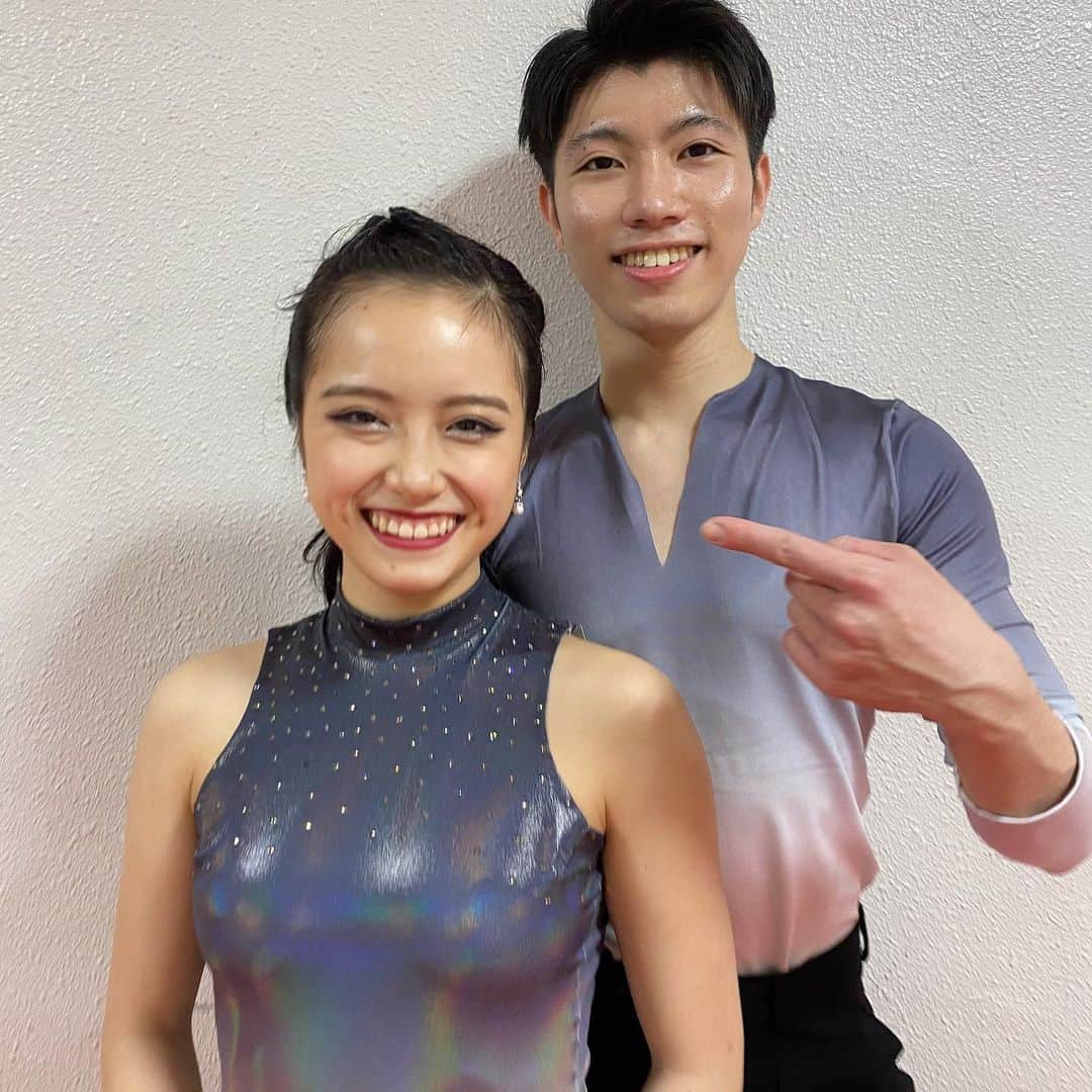 立野在のインスタグラム：「全日本選手権、応援ありがとうございました！総合順位4位と、思い描いていた物とはかけ離れた結果になりました。正直に悔しい、哀しいという感情が大きいです。しかし私は自分たちを、何よりパートナーの姫里有を誇りに思っています。 全てを次に繋げていけるように、今は少しばかりの休息を。 それでは。  #icedance #japannational  #きりある #アイスダンス #全日本フィギュアスケート選手権 #全日本フィギュアスケート選手権2020」