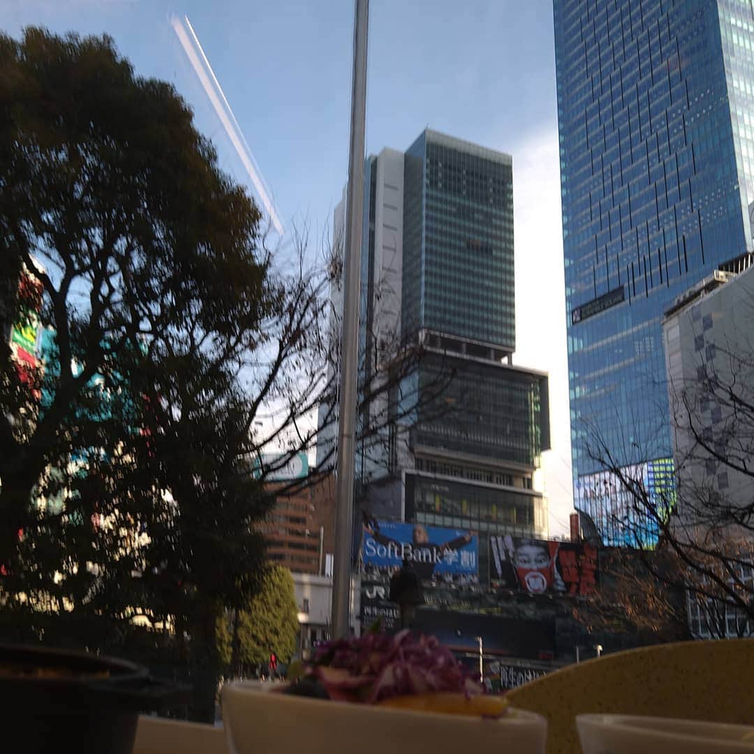 さとう珠緒さんのインスタグラム写真 - (さとう珠緒Instagram)「なんだか急にオニオングラタンスープが飲みたくなって✨✨  #渋谷 #オニオングラタンスープ #忙しそうな人達を見ながら #スクランブル交差点 #渋谷の新しいビルの名前が覚えられない #良い一日を✨✨」12月28日 14時43分 - tamao_satoh