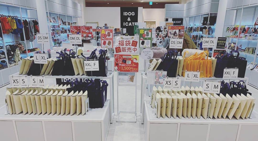 iDog&iCatさんのインスタグラム写真 - (iDog&iCatInstagram)「三井アウトレットパーク北陸小矢部 店舗限定ドッグウェア福袋＆おもちゃ福袋販売開始★  お近くにお越しの際はぜひお立ち寄りください☺️✨  #idogicat #idog #icat #三井アウトレットパーク北陸小矢部 #福袋 #数量限定 #ドッグウェア #ペットおもちゃ」12月28日 16時23分 - idogicat