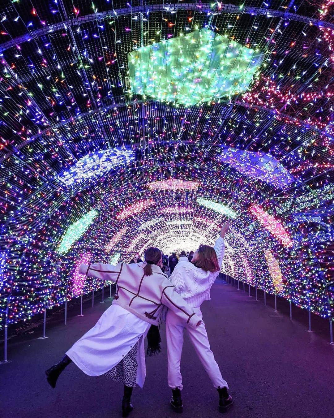タビジョのインスタグラム：「こんにちは😊 いよいよ今年最後の投稿となりました🥺 2020年いかがでしたか☺️？ 色々な思いが巡る年になりましたね！ 明日はタビジョ2020POSTランキングTOP10を発表します お楽しみに😁 本日の「#タビジョ」はこちら💕 ＊＊＊＊＊＊ 📸@anrinakajima さん 🚩東京都「よみうりランド」 ＊＊＊＊＊＊ #タビジョ #tabijyomap_japan #よみうりランド」