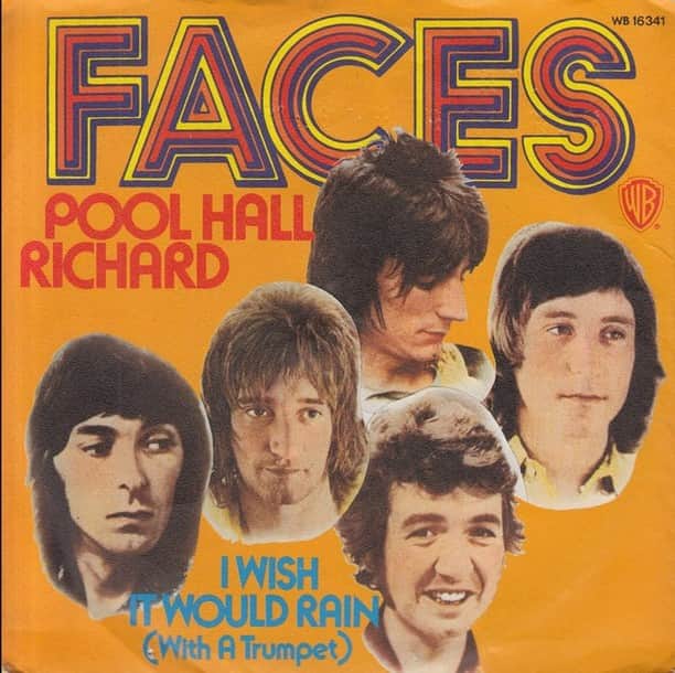 ロン・ウッドさんのインスタグラム写真 - (ロン・ウッドInstagram)「"Pool Hall Richard, you're far too wicked, we know Pool Hall Richard, kid you're wicked, we know You broke more hearts than a gigolo could ever do"  Released on in December 1973! Ronnie's print about the Faces' song character is available in his official store now.🎱」12月28日 17時08分 - ronniewood
