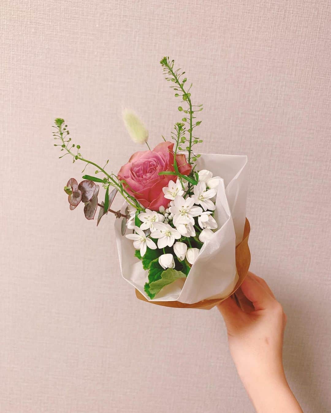 水谷あおいのインスタグラム：「お花☺︎」