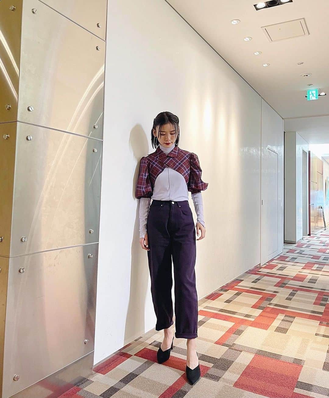 朝日奈央さんのインスタグラム写真 - (朝日奈央Instagram)「#あさひ衣装　💜」12月28日 17時51分 - pop_step_asahi