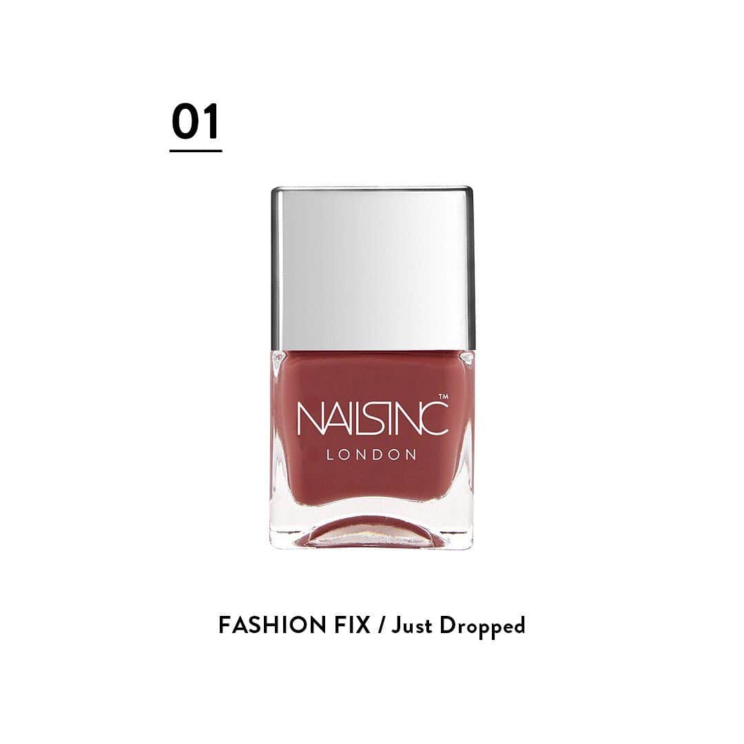 NAILS INCさんのインスタグラム写真 - (NAILS INCInstagram)「.﻿ BEST-SELLING NAIL COLORS 2020﻿ ﻿ タイムレスに愛される定番品の中から﻿ 2020年、最も人気のあったネイルカラーをご紹介。﻿ ﻿ No.1﻿ こっくりとクリーミーに色づく﻿ 女性らしさを感じさせるテラコッタレッド。﻿ FASHION FIX / Just Dropped﻿ ﻿ No.2 ﻿ どんな装いにもフィットし、洗練された﻿ 女性らしさを引き出すモードグレージュ。﻿ GEEFFECT / Porchester Square﻿ ﻿ No.3 ﻿ ナチュラルに品よく指先を照らす﻿ ベージュゴールドグリッター。﻿ BEACH BOTTLED / Well Baked﻿ ﻿ 日頃よりNAILS INCをご愛顧くださる﻿ 全ての皆さまに、心より感謝申し上げます。  #nailsinc #ネイルズインク #ジェルエフェクト  #ファッションフィックス #ビーチボトルド」12月28日 18時36分 - nailsinc.jp