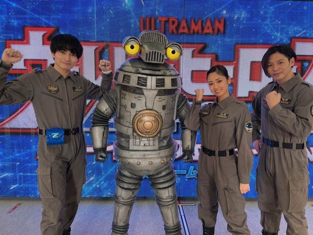 松田リマのインスタグラム：「. ウルトラヒーローズEXPO ありがとうございました😊 とっても楽しかった〜！ みなさんのお顔がよく見えた❣️」