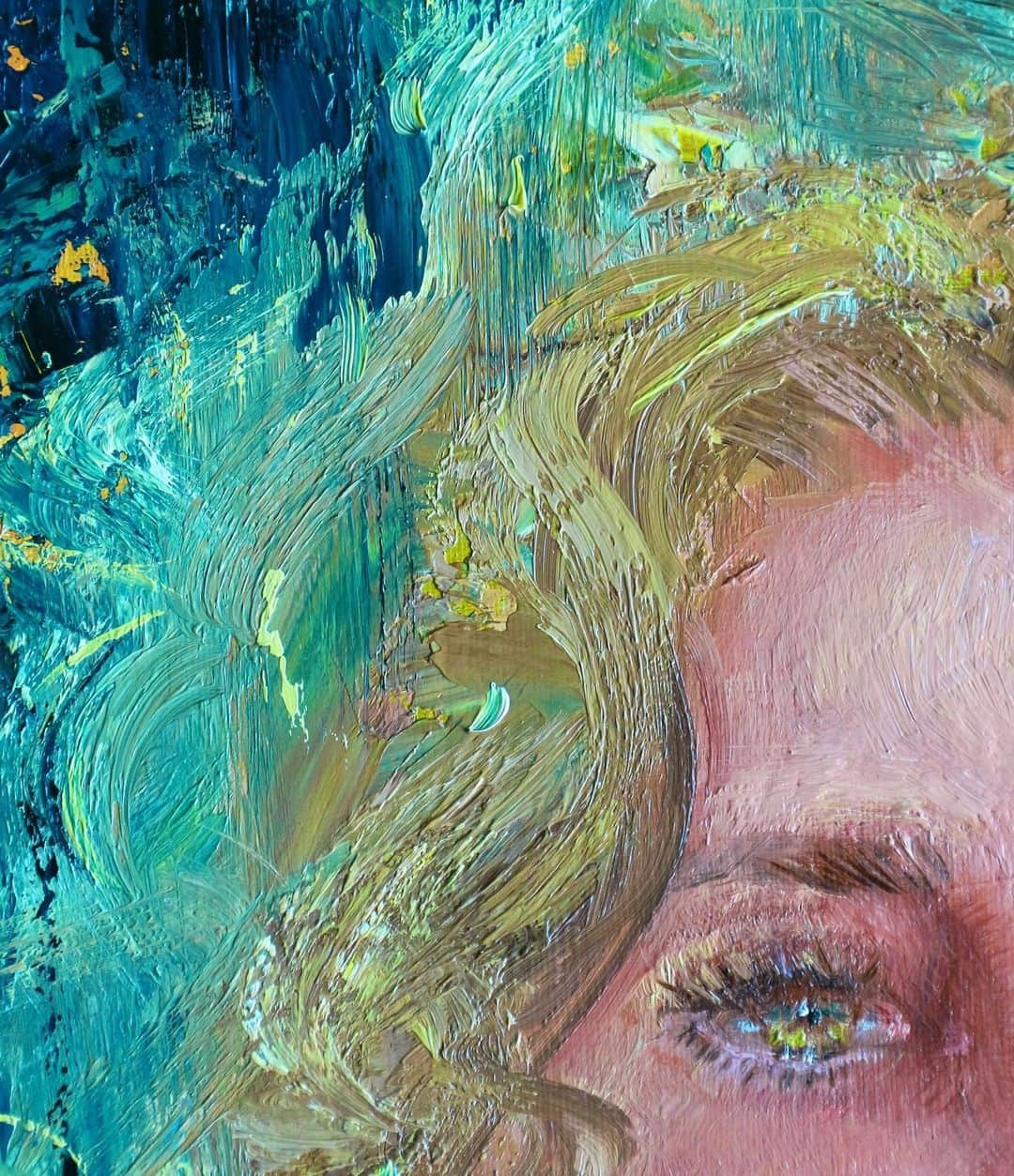 古賀陽子さんのインスタグラム写真 - (古賀陽子Instagram)「“The Star” 2020, oil on canvas, 530×455mm "星” F10号 ・ ———————————————————————  #アート #アーティスト #アートワーク  #アートコレクター #画家 #美術館 #作品 #絵画展 #アートのある暮らし #絵のある暮らし #アート好きな人と繋がりたい #ギャラリー #油絵 #人物画 #美人画 #神戸 #color #beautiful #nymph #exhibit #artistsoninstagram #oiloncanvas #art #artwork #gallery #artist #painting #exhibition #古賀陽子 #yokokoga」12月28日 19時22分 - y.koga7