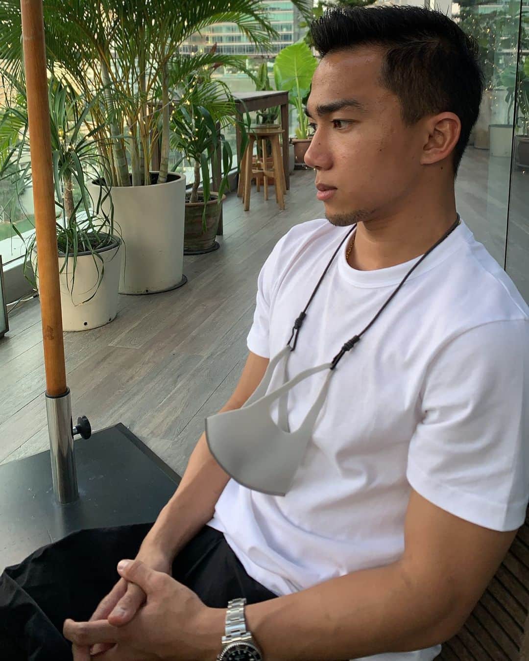 チャナティプ・ソングラシンのインスタグラム：「💭คิดแต่ไม่ถึง 😂」