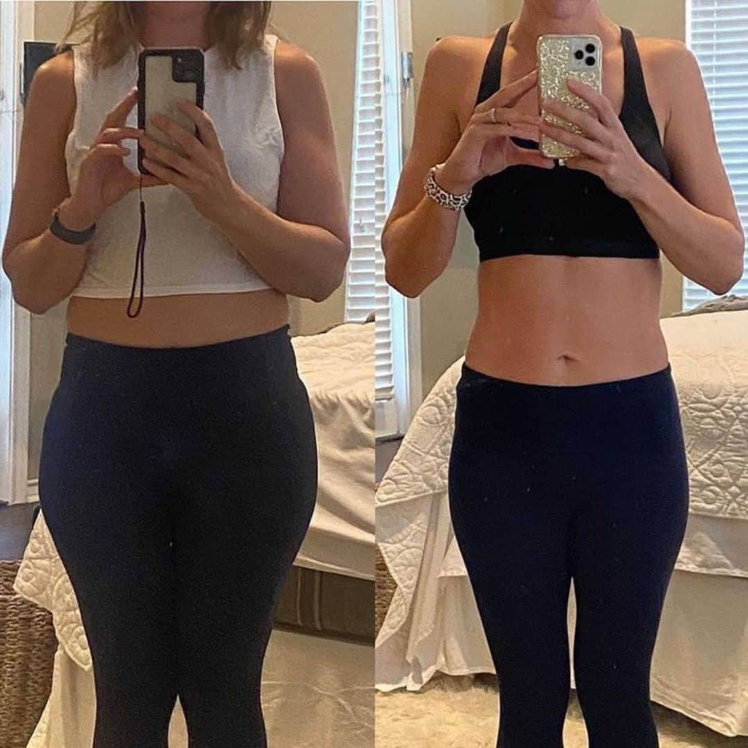 ケイラ・アイトサインズさんのインスタグラム写真 - (ケイラ・アイトサインズInstagram)「#BBGprogress 💪 Sarah's (@sweat4prosecco) progress using my #BBG program! 😍 Sarah, you are INCREDIBLE! I'm so proud of your consistent effort and dedication to my #BBG programs. Ladies, becoming the fittest, strongest and most-confident version of yourself is a HUGE achievement, and you should be so proud. I can't wait to see what is next for you on your journey, Sarah - keep up the amazing work!  Sarah says: "6 month update: First photo shows where I started (how I handled the first 3 months of the pandemic 😆) and second photo is after I completed BBG 2.0. 24 weeks of @Sweat workouts and I feel stronger and healthier than ever! I even make my bed more often these days!!"  If you want to start your own health and fitness journey, the #SweatChallenge is the PERFECT chance. From January 11, 2021 we are going to be working out TOGETHER, as a community, for six weeks. Download or update @sweat to register for the challenge today! 💪  www.kaylaitsines.com/SweatChallenge  #BBGathome #SWEATathome #BBG #BBGtransformation #fitnessjourney #fitnesstransformation」12月28日 19時30分 - kayla_itsines