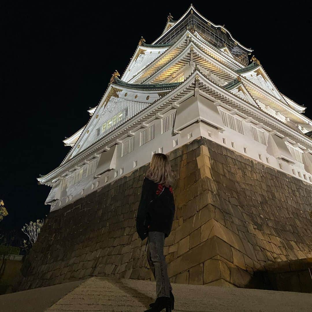 樽井みかさんのインスタグラム写真 - (樽井みかInstagram)「・ ・ 少し前に大阪城に訪れた やっぱ偉大ですね ・ ・ #osakajo」12月28日 19時31分 - miiica_home