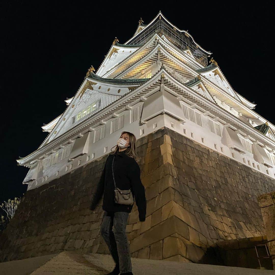 樽井みかさんのインスタグラム写真 - (樽井みかInstagram)「・ ・ 少し前に大阪城に訪れた やっぱ偉大ですね ・ ・ #osakajo」12月28日 19時31分 - miiica_home