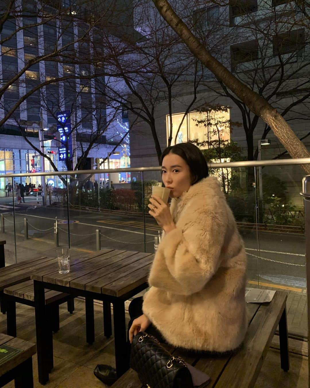 吉竹美聡のインスタグラム：「今年もお疲れ様でした💙❄️❄️❄️」
