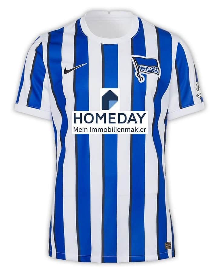 ヘルタ・ベルリンのインスタグラム：「Mit der Wiederaufnahme des Spielbetriebs nach der kurzen Weihnachtspause wird @homeday_de bis zum Ende der Saison 2020/21 unser neuer Hauptsponsor.  . . #HaHoHe #herthabsc」