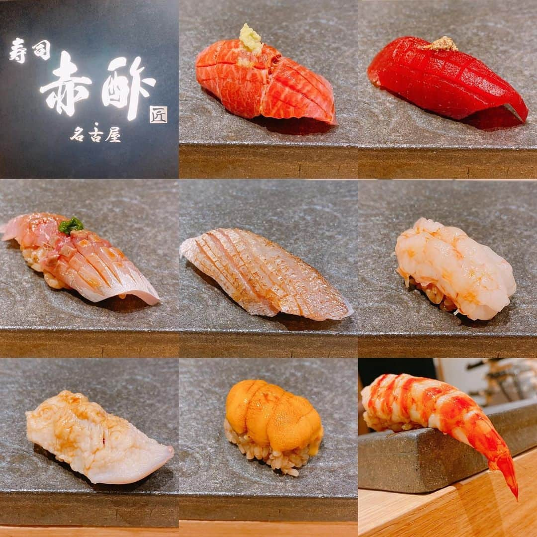 らんらんのインスタグラム：「赤酢✨ 🐟＋🍚＝🍣  #らん#グラマラス#名古屋#錦 #キャバ嬢#キャバクラ#水商売 #赤酢#お寿司#鮨#名古屋店 #フォロー#フォローミー#ふぉろーみ#followme#instalike#instadaily #instagram#instapic」