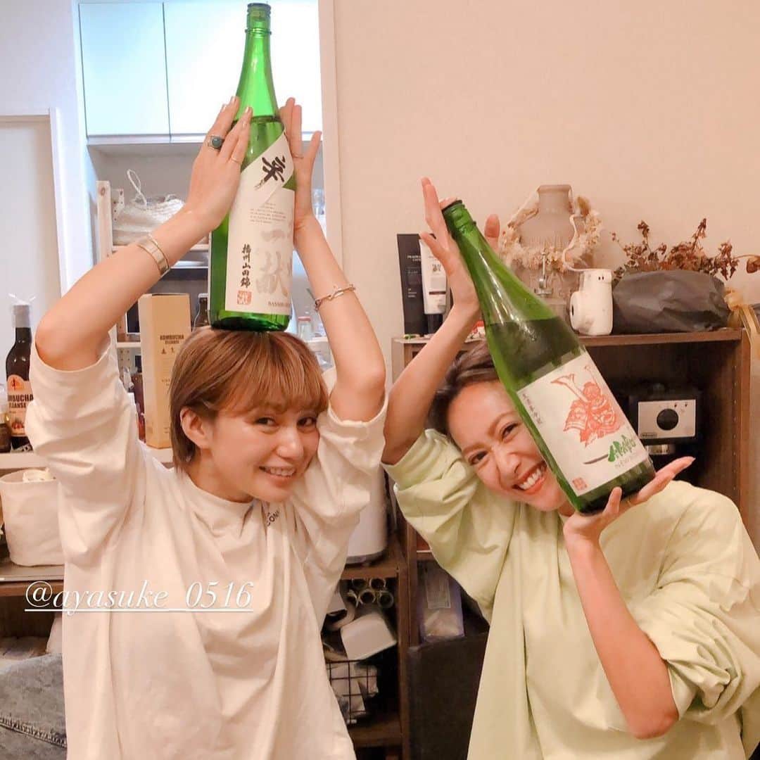 浅田美穂のインスタグラム：「あや助のお家ですき焼きパーティー✨」