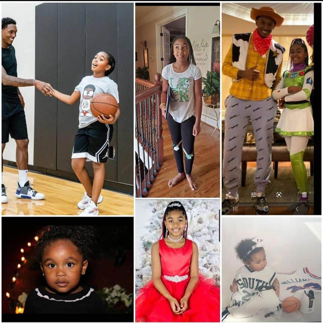 ルイス・ウィリアムスのインスタグラム：「My first born is 10 years old today! Wow time is flying.  Blessed to have such a dope little girl with so much personality. Happy Bday JJ」