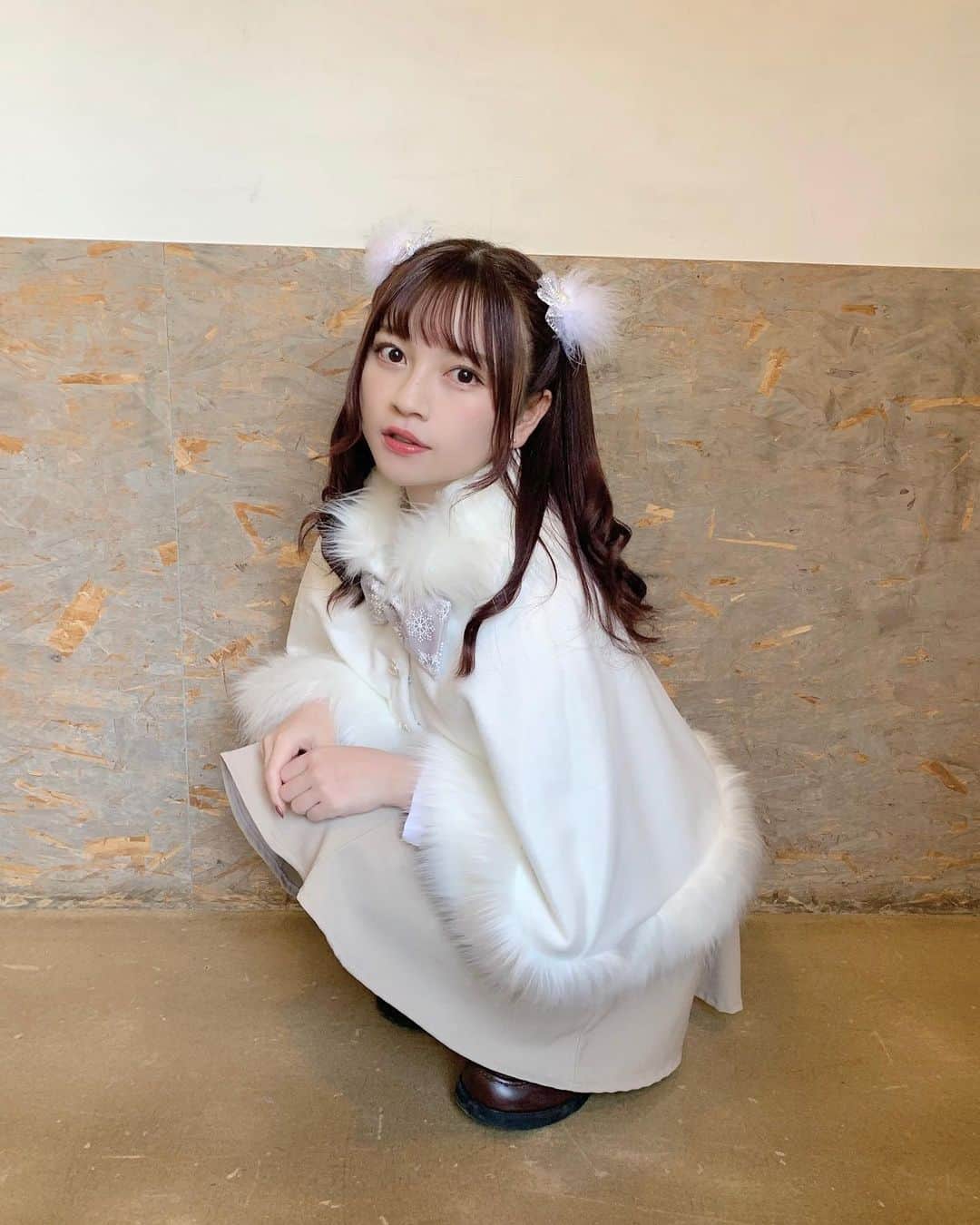 廣川奈々聖のインスタグラム：「今日のために作ってもらった衣装❄﻿🤍  ﻿ ﻿かわいさも、愛もいっぱい〜 ; ; ！ ﻿ ﻿ ﻿」