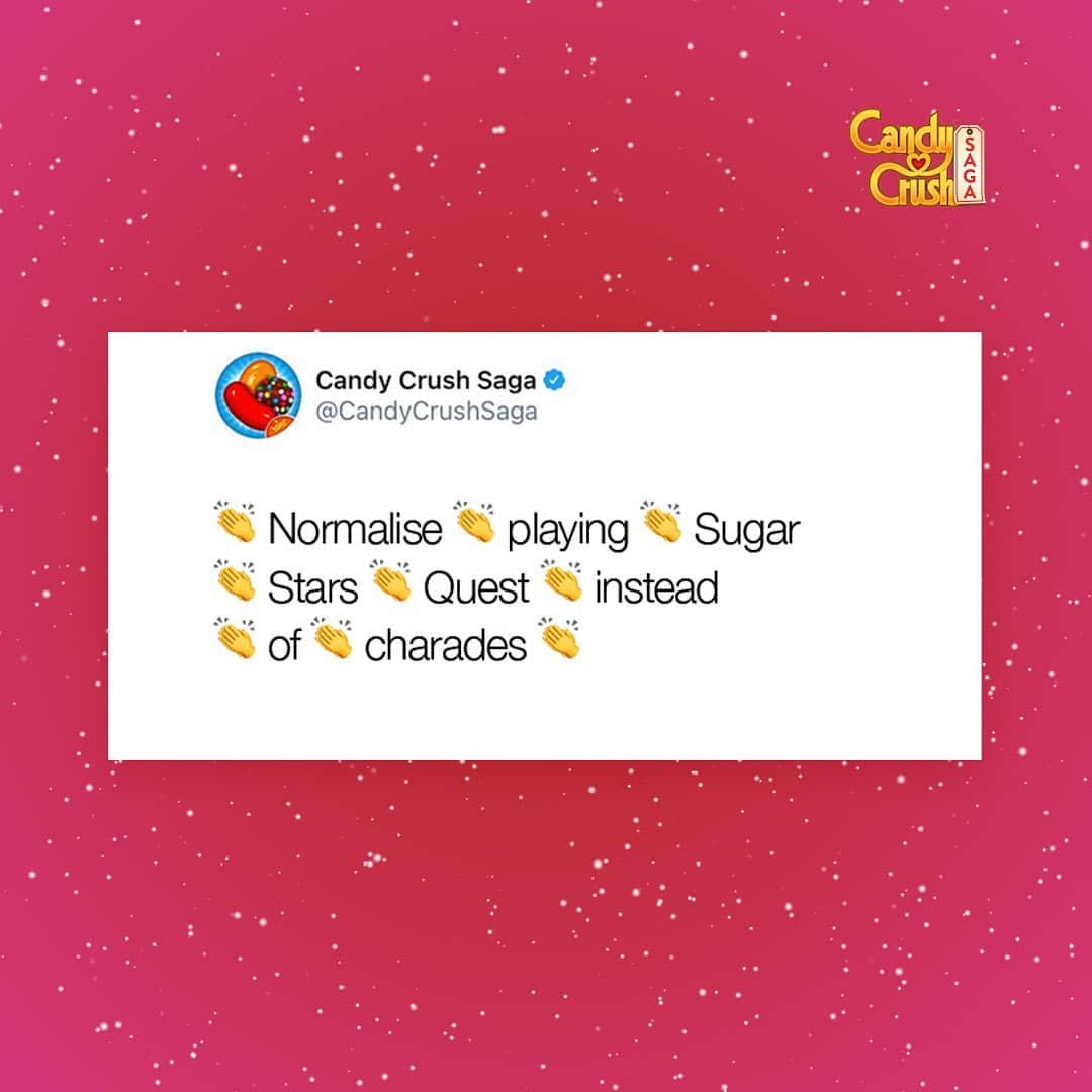 Candy Crushさんのインスタグラム写真 - (Candy CrushInstagram)「Two words? First word. Starts with C. Second Word. Starts with C.」12月29日 0時11分 - candycrushsaga
