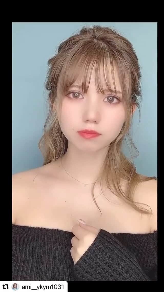 のインスタグラム：「@ami__ykym1031 ・・・ ..♡♡ . . 最後まで見てね？？ . . #胸ちら #グラビア #グラビアアイドル #gravure #gravureidol #あざとい #あざとかわいい #あざとガール」