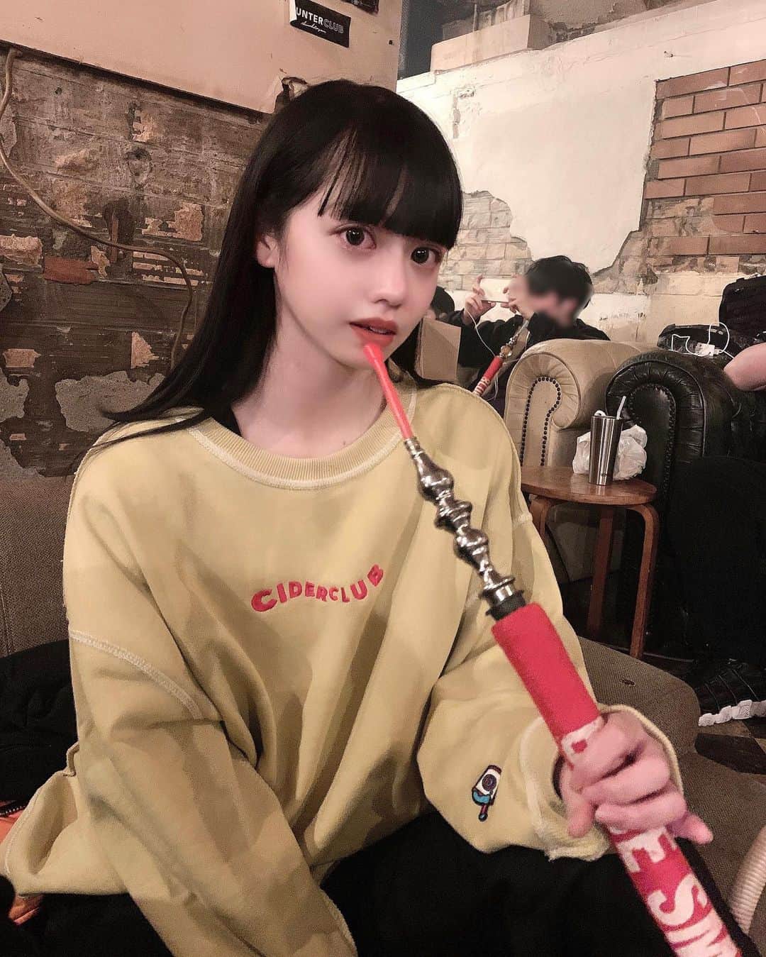 櫻子さんのインスタグラム写真 櫻子instagram シーシャはさっぱりがスキです Ootd Fashion オールブラック いいね返し L4l サロモ サロンモデル F4f 韓国 韓国ファッション レース 黒髪 ビジョビ Ootd4nylonjp ぱっつん前髪 黒髪ロング