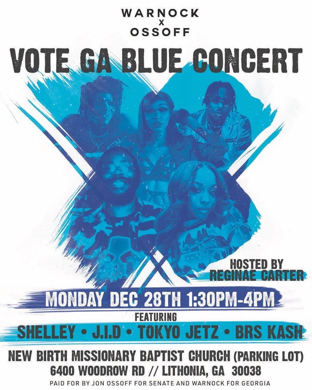 T.I.さんのインスタグラム写真 - (T.I.Instagram)「Pull up on @tokyojetz and some other great Atlantans today at 1PM for a drive-in concert in support of @raphaelwarnock and @jonossoff.  Make your voice heard and vote. #VoteOssoff #VoteWarnock」12月29日 1時12分 - tip