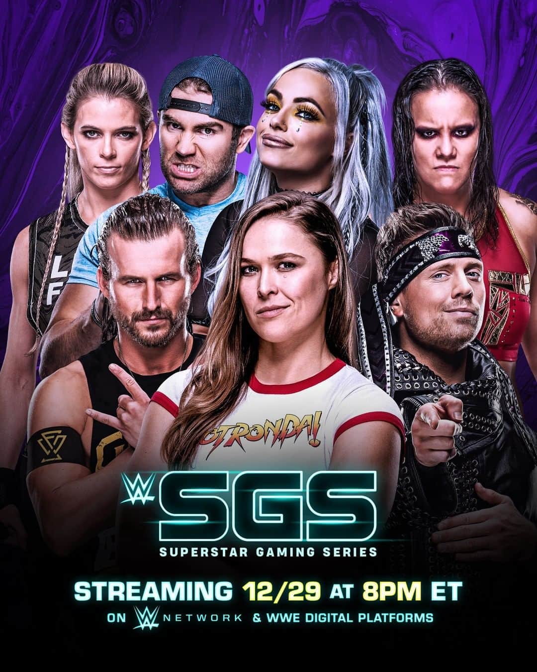 WWEさんのインスタグラム写真 - (WWEInstagram)「These Superstars throw down in the Superstar Gaming Series TOMORROW, streaming on the free version of @WWENetwork & @WWE social platforms! #WWEGaming」12月29日 2時00分 - wwe