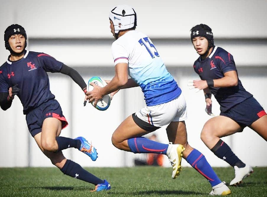 J SPORTSのインスタグラム：「【大会2日目の振り返り】 #開志国際（北信越ブロック・新潟）5-57　#大分東明（大分）  初出場となった開志国際。大分東明の前に防戦一方となり、初勝利はなりませんでした。  ★全試合生中継＆LIVE配信！  #花園 #ラグビー #高校ラグビー #jsports」