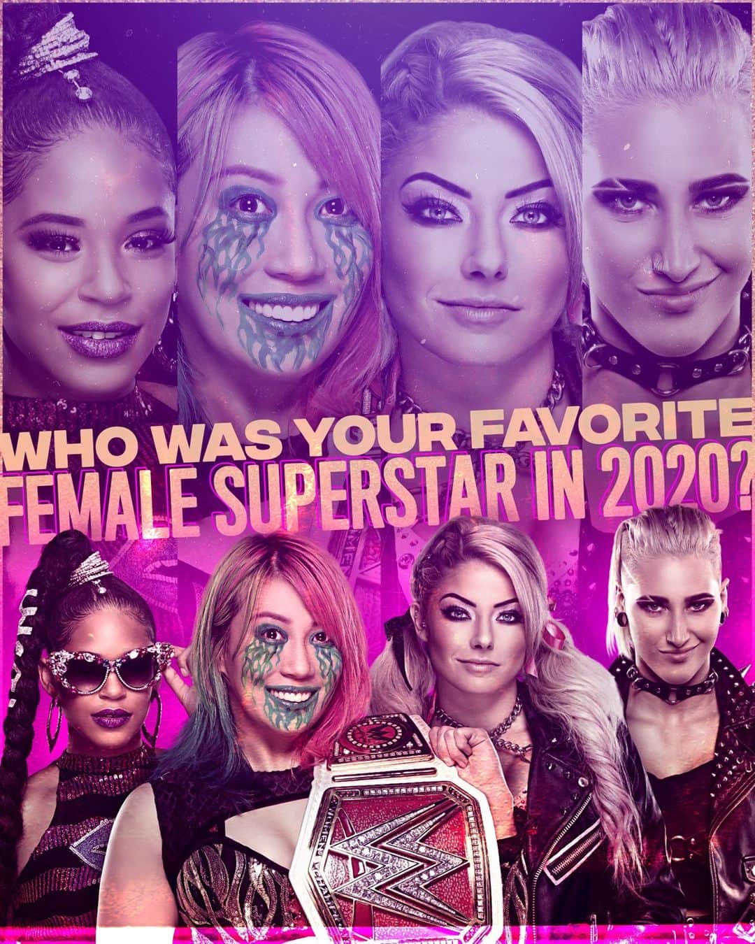 WWEさんのインスタグラム写真 - (WWEInstagram)「Asuka, Alexa, Rhea, Bianca, Sasha, Bayley...too many choices! Name your favorite female Superstar of 2020 below! ⬇️」12月29日 3時00分 - wwe