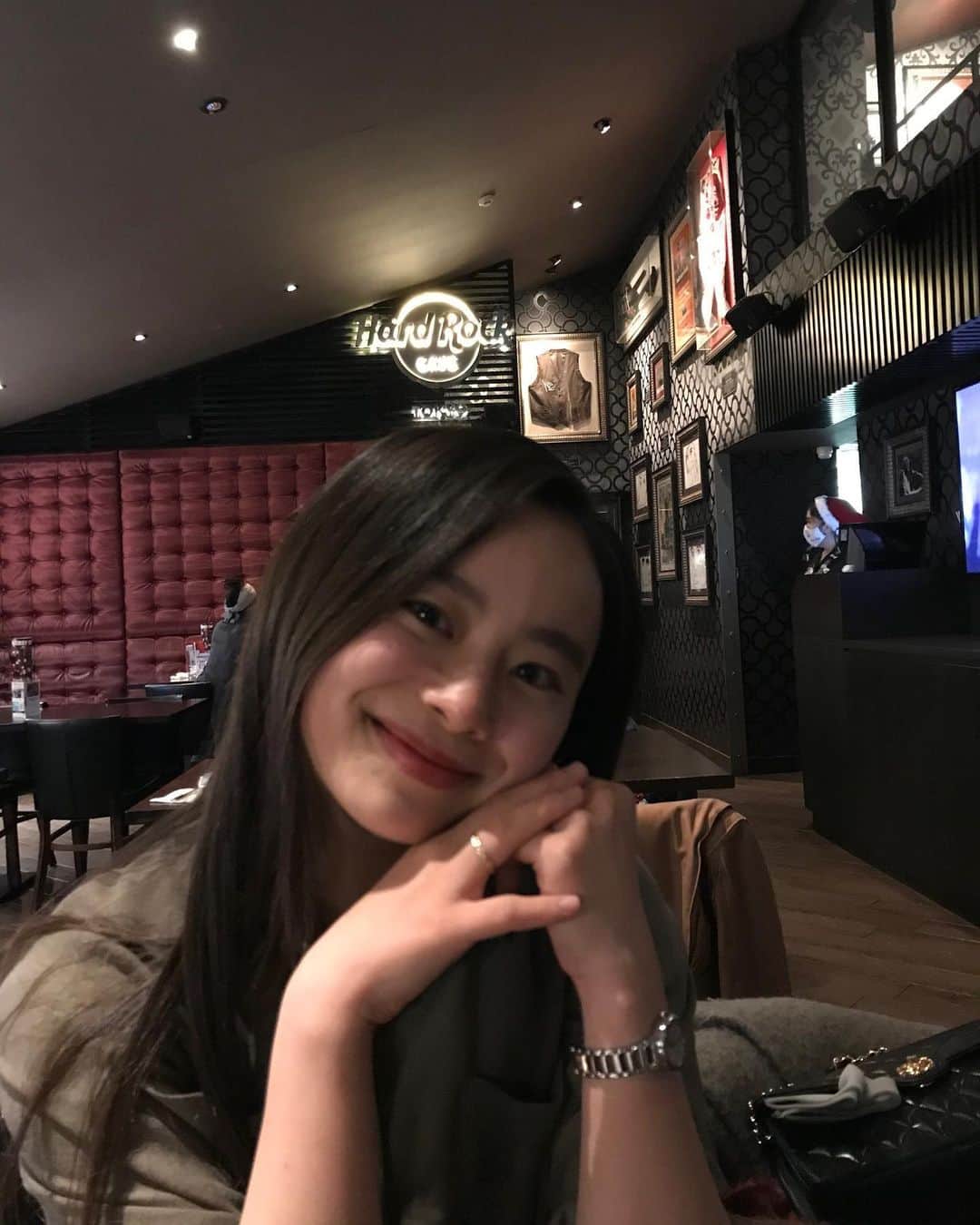 のインスタグラム：「🍹 ロケンローッ🎸  #Hardrockcafe #outofforcus #afterdinner」